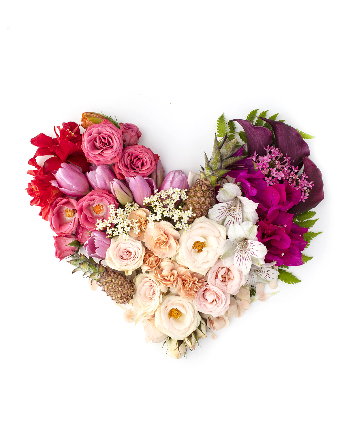Love is Beautiful. Styled Hearts by Shay Cochrane.