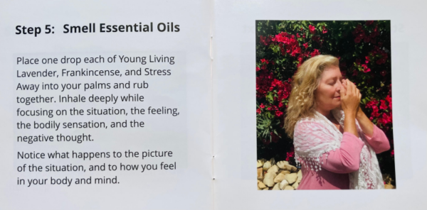 An Aroma Reset Technique meditation involving Lavender, Frankincense and Stress Away.